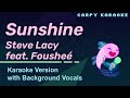 Steve Lacy Sunshine Ft Foushee Karaoke