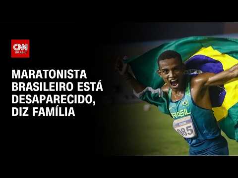 Maratonista olímpico brasileiro está desaparecido há um mês, diz mãe de atleta | LIVE CNN