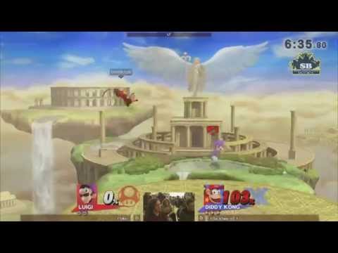 [CSBV1] GF - Poke (Luigi) VS Chrim Foish (Diddy) - Smash 4 Singles