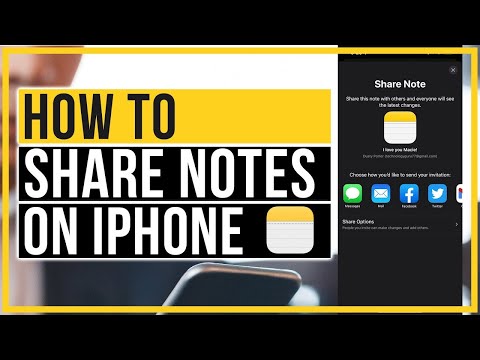 How To Share Notes On iPhone - Quick and Easy