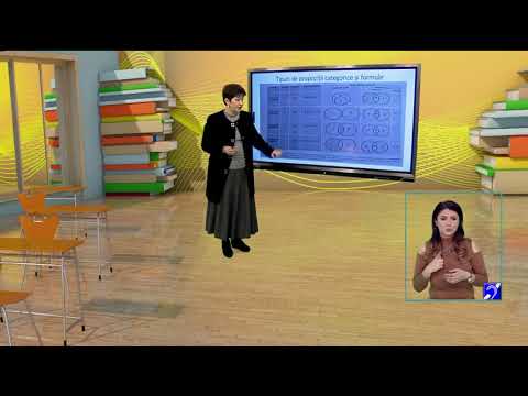 TeleŞcoala: Logică clasa a XII-a – Subiectul II A - propoziții categorice (@TVR2)