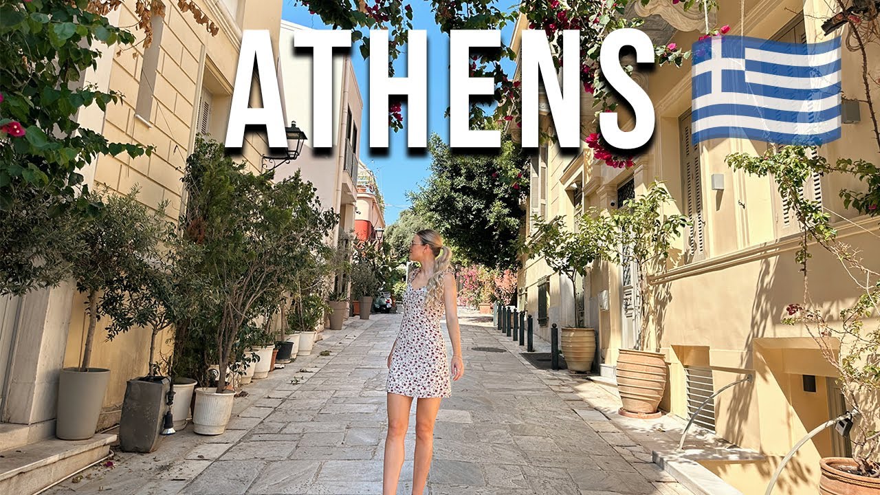 My first impressions of Greece 🇬🇷 Athens travel vlog!