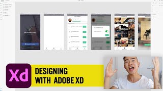 Michael Wong Designing with Adobe XD: Create A Menu Bar | Adobe Creative Cloud