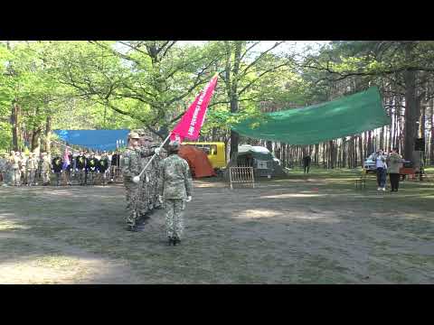 Competition "In order". Swarm "Slavut Cossacks". Slogan: "The glorious spirit unites the Cossacks".