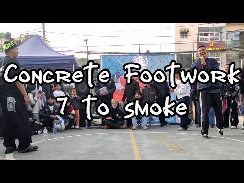 7 To Smoke Footwork Concrete Edition | Let's Groove Vol.9