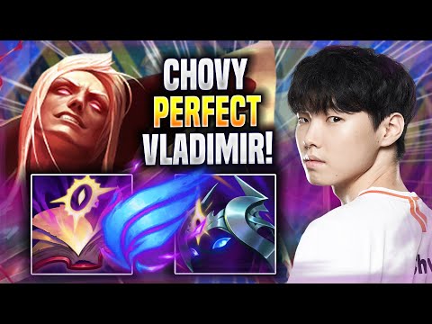 CHOVY PERFECT GAME WITH VLADIMIR! - GEN Chovy Plays Vladimir MID vs Syndra! | Season 2022
