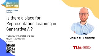 Jakub Tomczak - Is there a place for Representation Learning in Generative AI?