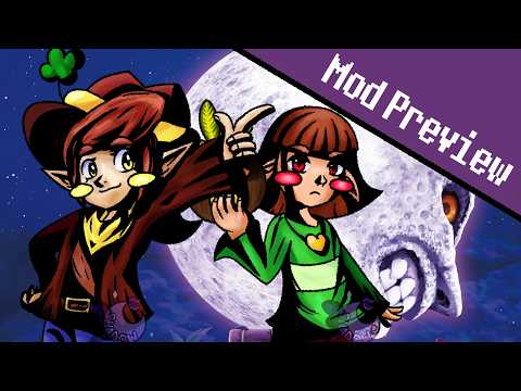 Majora's Mask - Clover + Chara Mod Preview (WIP)