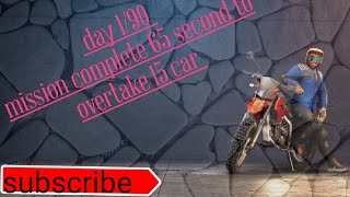 💯👍🏍️1/90 Ninety days ka day first bike gamer's lovers