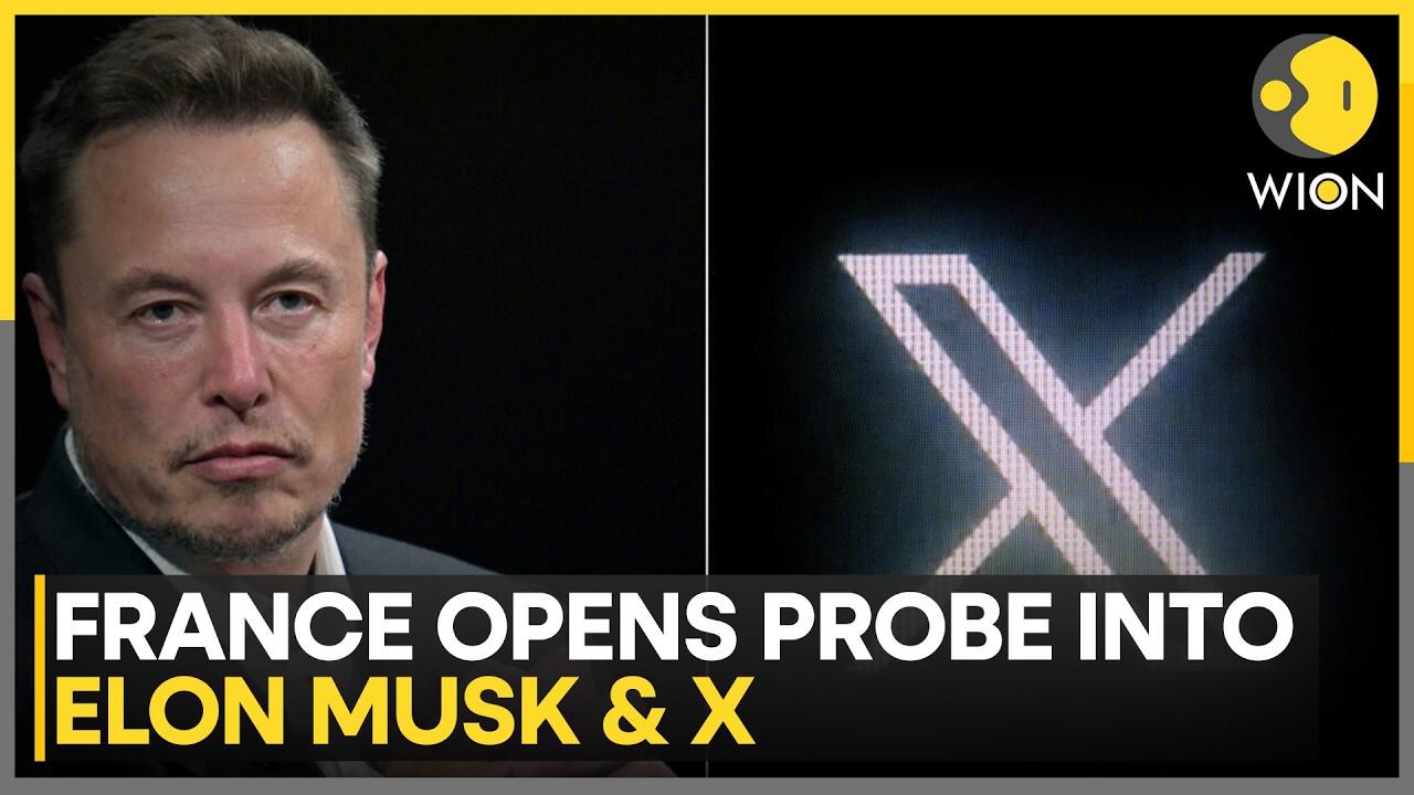 France Expands Probe Into Elon Musk's X Over AI Content | WION