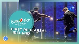 Ryan O&#39;Shaughnessy - Together - First Rehearsal - Ireland - Eurovision 2018