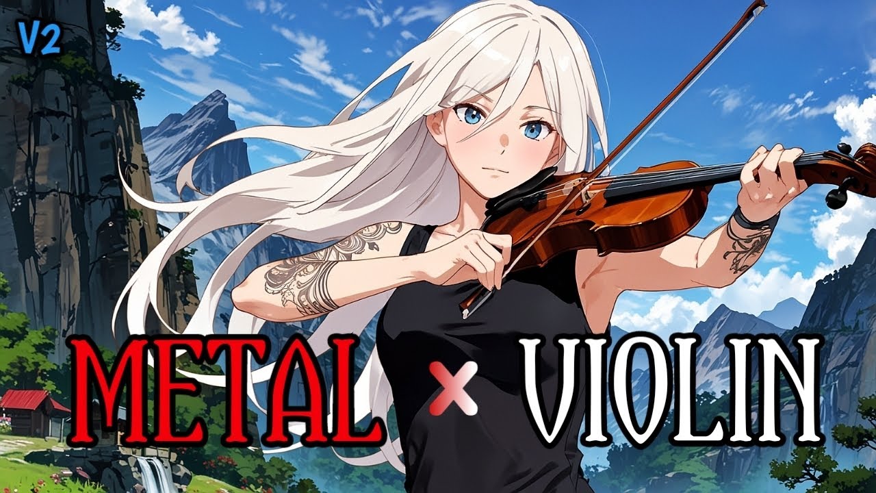 Metal x violin 🎻 | Don't give up, only you can change it 🔥 | v2