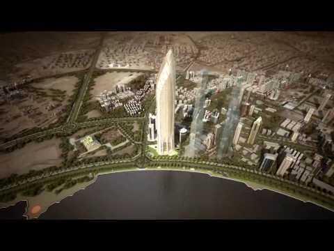 Qatar National Bank Tower (QNB Tower) designed by Peddle Thorp Melbourne