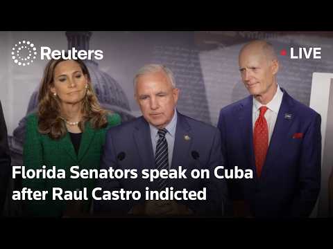 Video Thumbnail: LIVE: Florida Senators speak on Cuba after Raul Castro indicted
