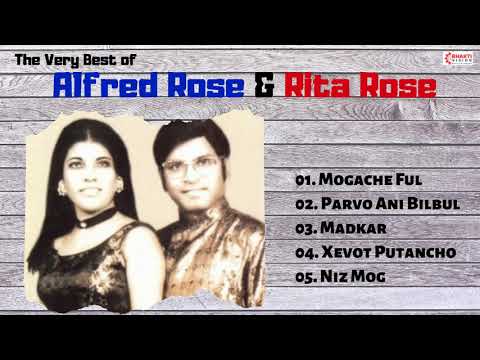 The Very Best of Alfred Rose & Rita Rose | Top 5 Songs | Superhit Konkani Goan Songs