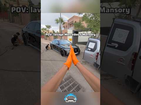 POV: lavage Mercedes S Mansory 🤯