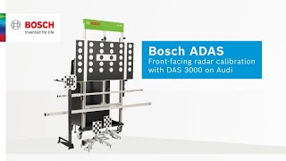 Bosch ADAS: Recalibrate the Radar on Audi with Bosch DAS 3000