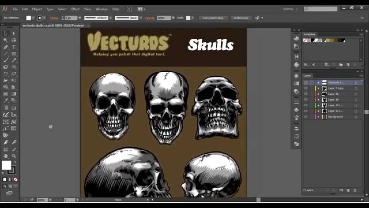 Vecturds™ - Skulls Pack (Introduction)