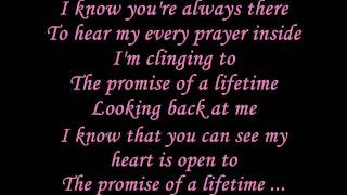 Kutless - Promise of a lifetime Lyrics