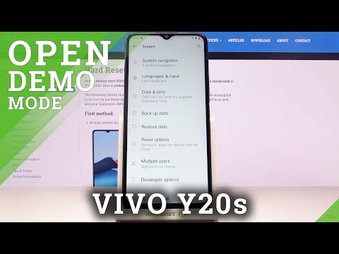 How to Enable Demo Mode in VIVO Y20s – Set Floor / Kiosk Mode