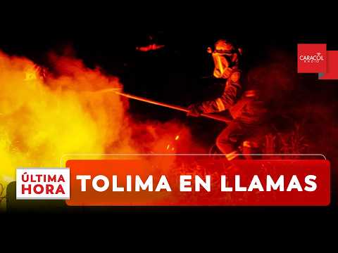 Tolima enfrenta emergencia por 15 incendios forestales activos en 10 municipios | Última Hora