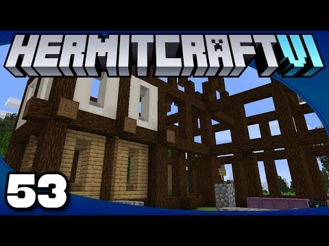 Hermitcraft 6 - Ep. 53: Starting the Medieval Railway Station