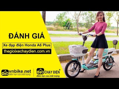 Đánh giá xe đạp điện Honda A6 Plus
