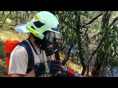 požár litochovice  4 - 5. 7. 2018