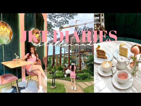 vlog | cafes 🌸 newly vilo gelato alam sutera, amy and cake, amalgam coffee, baby dutch pancake 🥞
