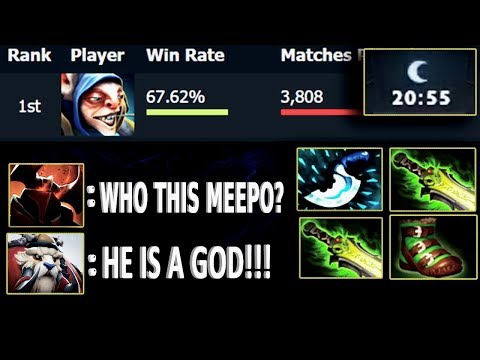 Abed Meepo Top 1 Piano Player - FURIOUS PIANO Dota 2