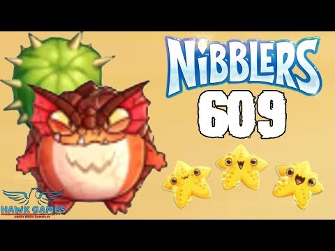 Fruit Nibblers Level 609 - 3 Stars Walkthrough, No Boosters