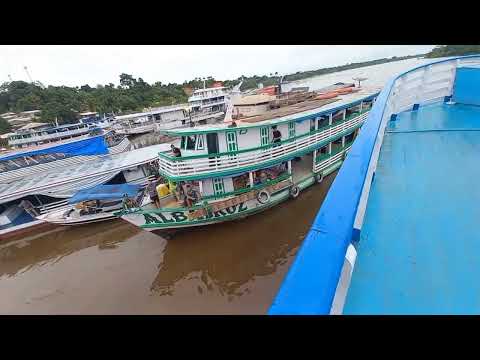 Como foi a viagem de barco de pauini até boca do Acre amazonas Brasil