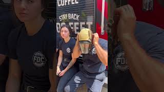 Chugging done right. #coffee #mask #can