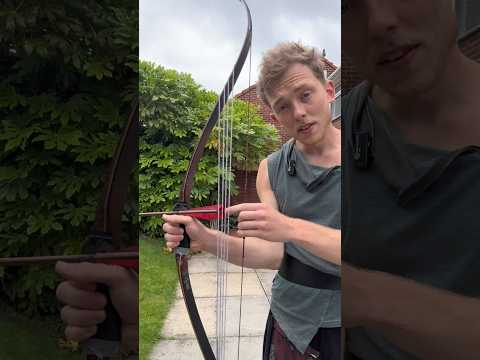 Playing music with an archery bow!