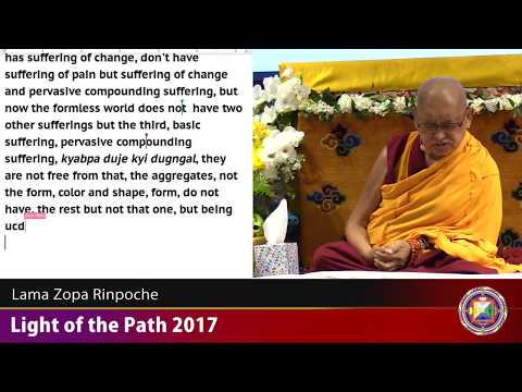 20170916 1930 LZR LOP KC, USA - How to realize emptiness. Refuge and reason to take refuge.