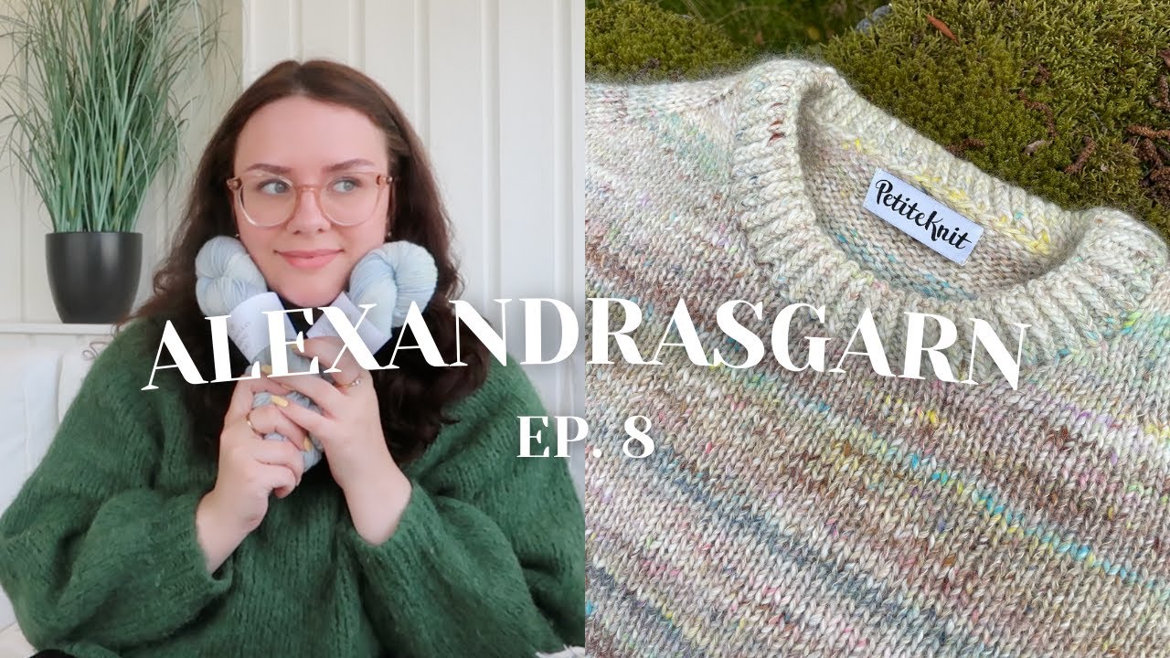 alexandrasgarn knitting podcast no. 7 / terrazzo sweater, marseille sweater and more!