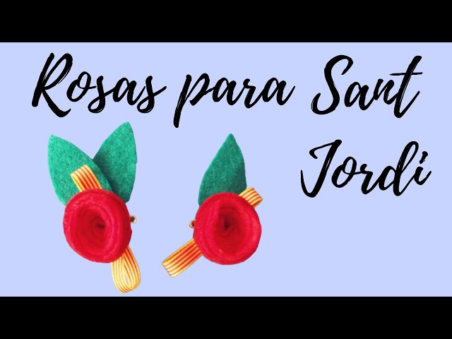 Vídeo relacionado con Genérico Caja de Madera con Rosa de Fieltro Hecha a Mano y Pergamino Personalizado, Regalo Original Artesanal para Sant Jordi, Día del Libro, Día de los Enamorados