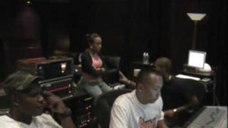 Karina Pasian recording &quot;Never Fall Again&quot; (2006)