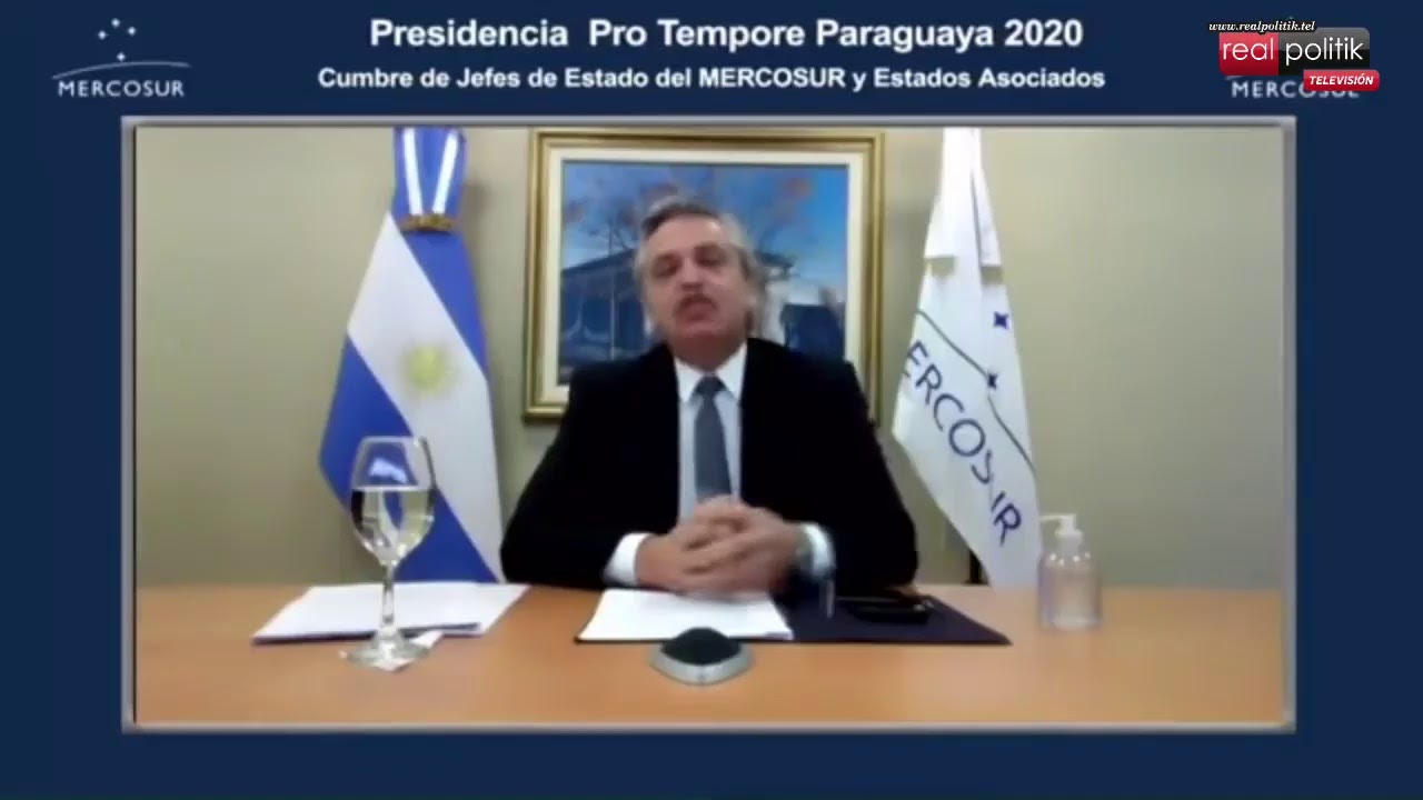 56° Cumbre de Jefes de Estado del Mercosur: Intervención del presidente Alberto Fernández