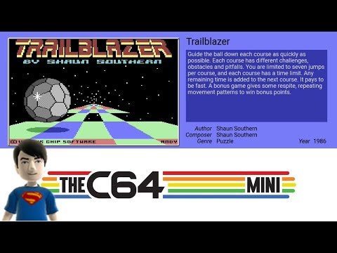 The C64MINI Games - Trailblazer