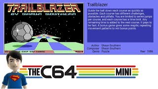 The C64MINI Games - Trailblazer