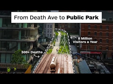 How an Abandoned Railroad Became One of NYC’s Most Popular Parks | Architectural Digest