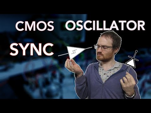 CMOS 40106 'Sync' Effect