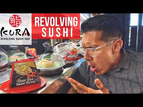 Sushi giratório KURA DEVE TENTAR