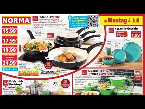 🛒 Norma Katalog Prospekt 4. bis 9. Juli 2022 - Neuigkeiten, Angebote Deutschland 🇩🇪