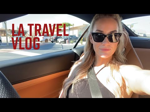 Paige Spiranac Travels To L.A. And Drives A. Ferrari In Her Latest Video Blog