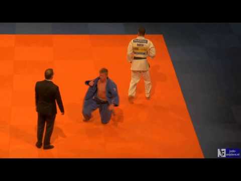 Judo 2014 Dutch Championships: Uwumarogie (ZH) - ten Heuvel (MN) [-66kg] rep