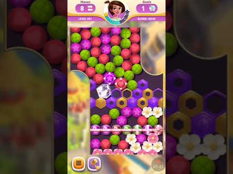 Diamond Diaries Saga Level 691 ~ NO BOOSTERS