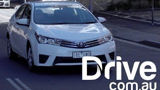 Toyota Corolla sedan 2014 Video Review | Drive.com.au