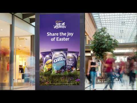 Cadbury Easter Joy Deliveries Mini Eggs Bags – Motion Graphics Screen